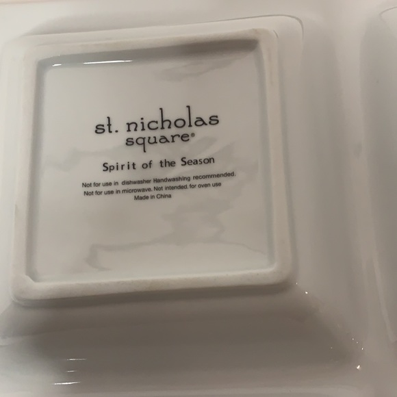 Kohl’s Spirit of the season Christmas platter - Picture 6 of 12